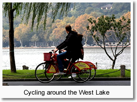 Hangzhou Bike Half Day Tour