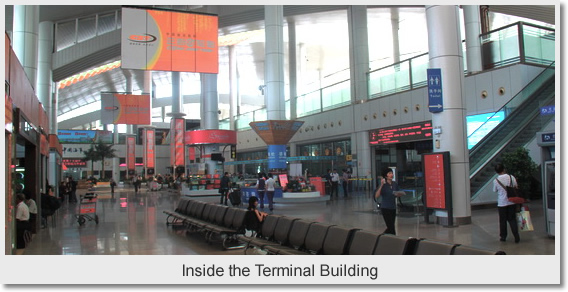 Inside the Terminal Building