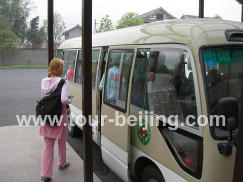 Changed for a 22-seat bus for the cable station